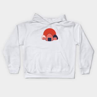 Onigiri circle Kids Hoodie